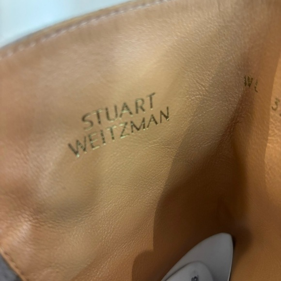 STUART WEITZMAN Sz 6 Suede Heeled Over the Knee  Zipper Closure Boots NWOT - Picture 15 of 16
